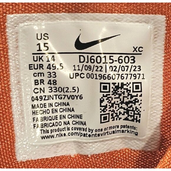 Nike Air Zoom GT Cut 2 Low NY Vs. NY Basketball Shoes DJ6015-603 - Men’s Size 15 main image 9